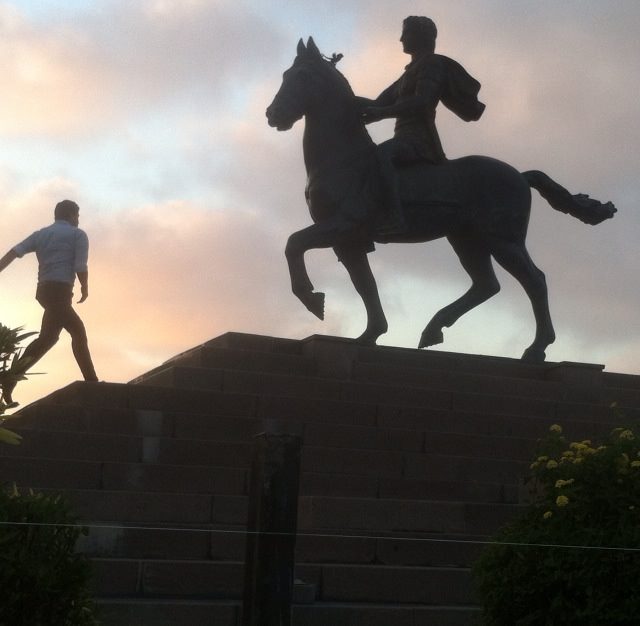 Statue of Alexander the Great in Alexandria